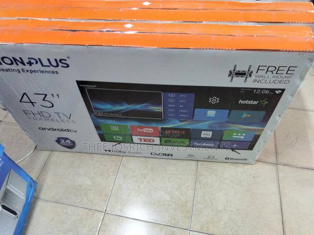 Vision Plus 43 Inch Smart Android TV With Free Wall Mount - main view