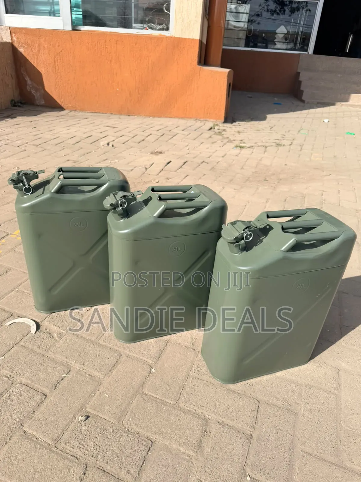 Imported Metallic Fuel Jerrycan
