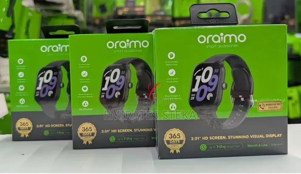 Oraimo Watch 6 Lite OSW-809 Wireless HD Call Smart Watch