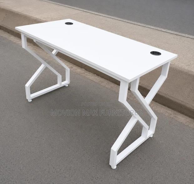 Emperor's Metallic Office Table - main view