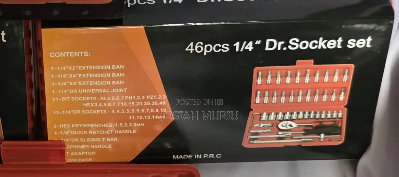 Versatile Tool Kit- 46pcs Socket Set