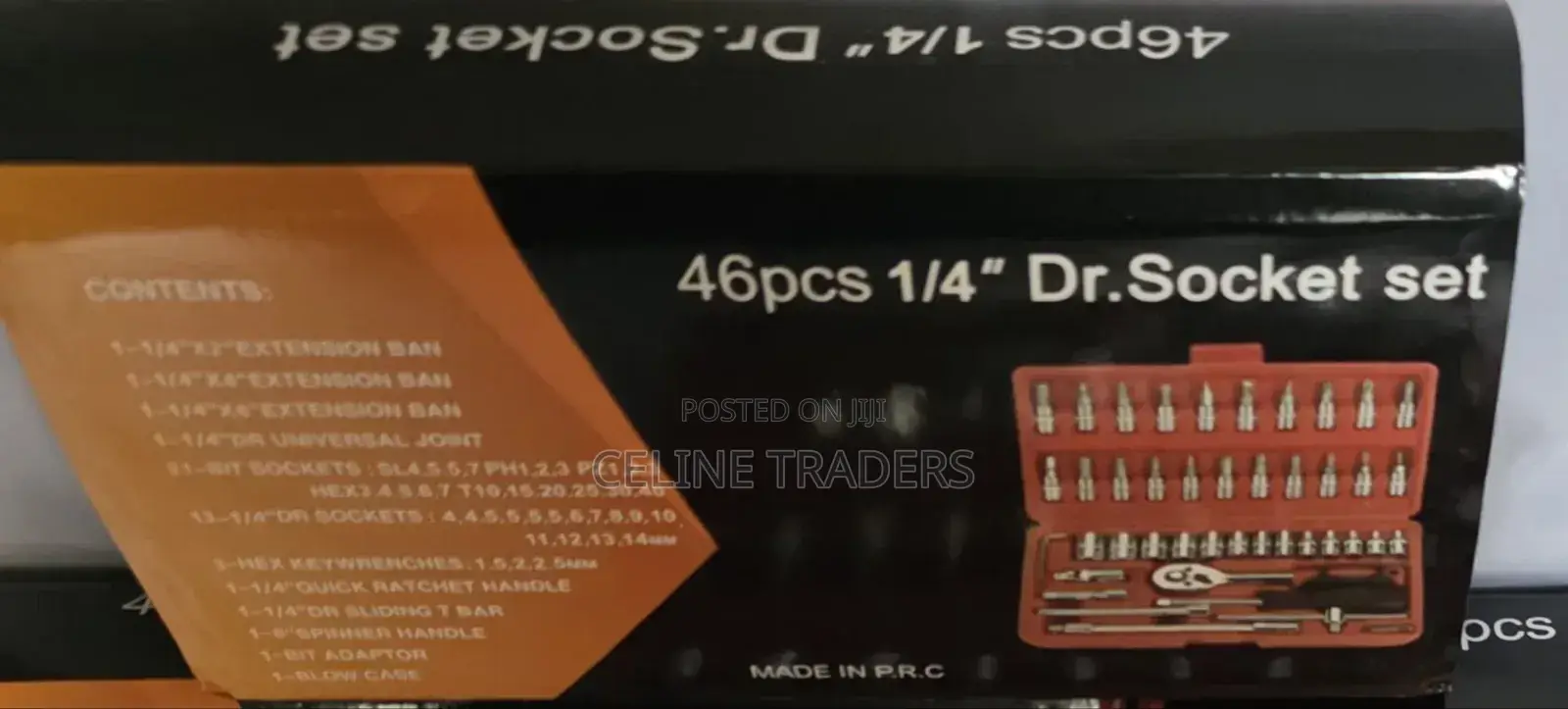 Complete 46bpcs Socket Set