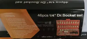 Complete 46bpcs Socket Set