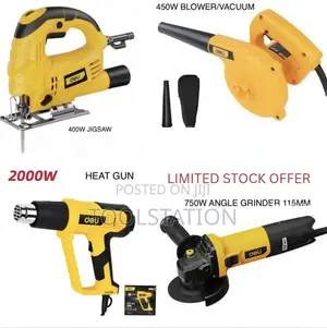 4 Piece Combo Offer Drill/Grinder/Blower and Heatgun Offer No219
