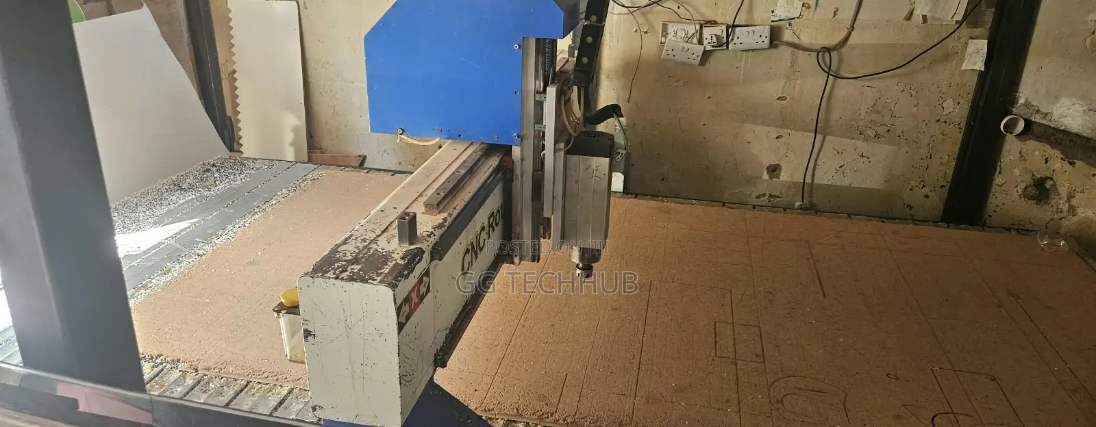 Second Aircooled CNC 8*4ft