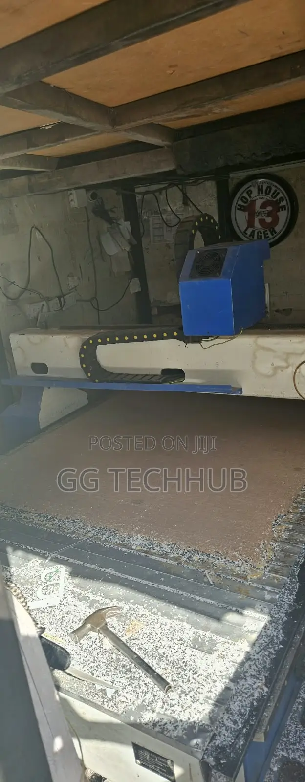 Second Aircooled CNC 8*4ft