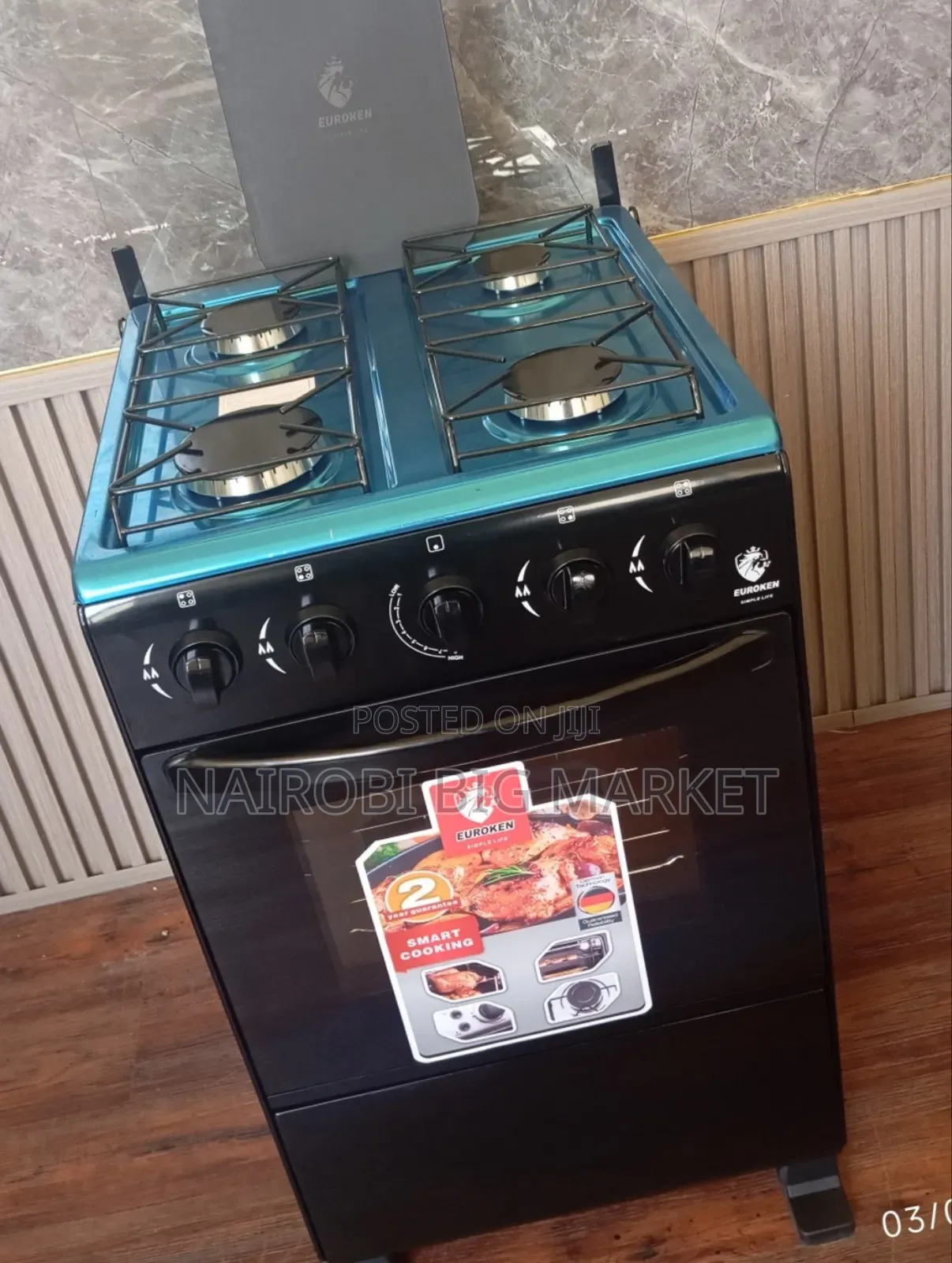 Euroken Full Gas Standing Cooker