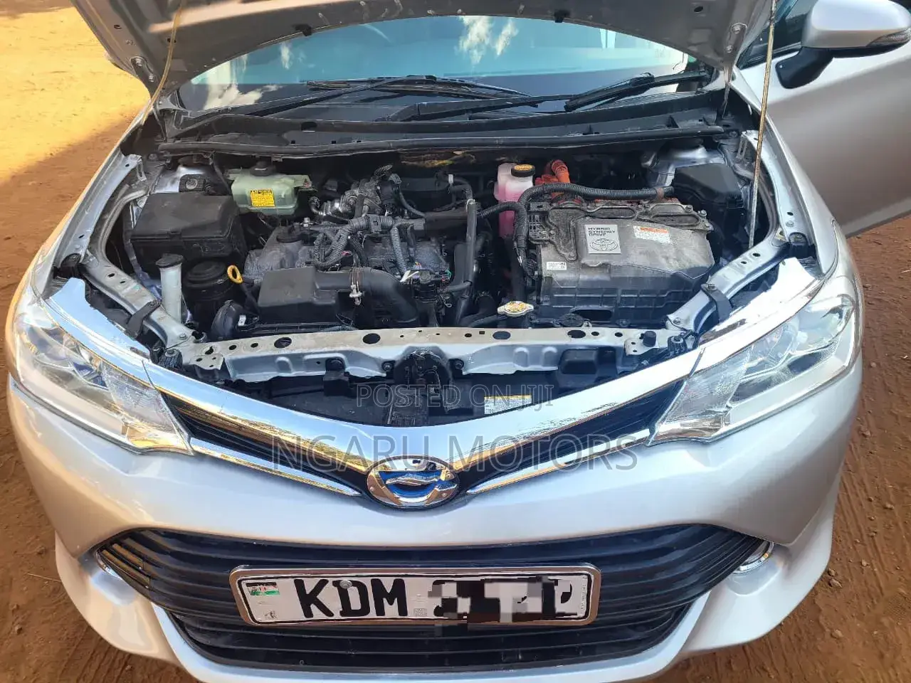 Toyota Axio 2016 Silver