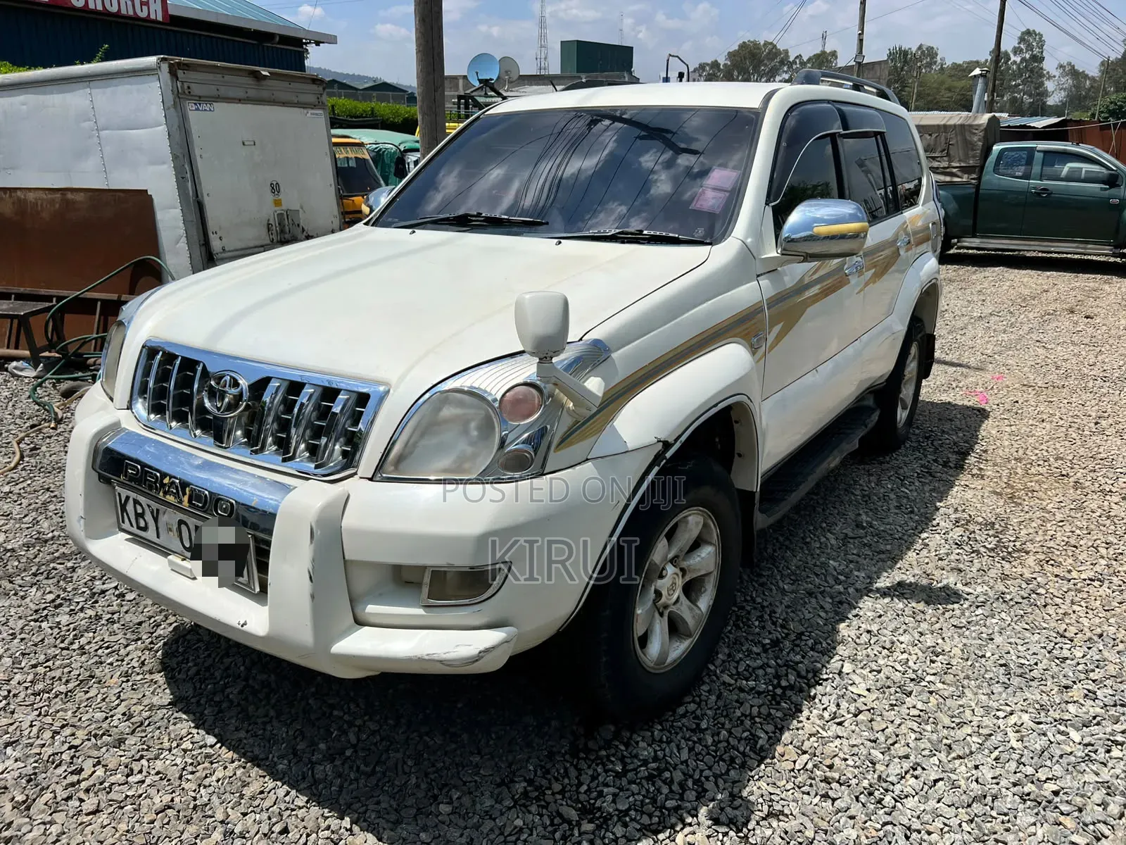 Toyota Land Cruiser Prado 2009 White