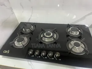 CKS 90cm Gas Hob 5 Gas Glass Hob