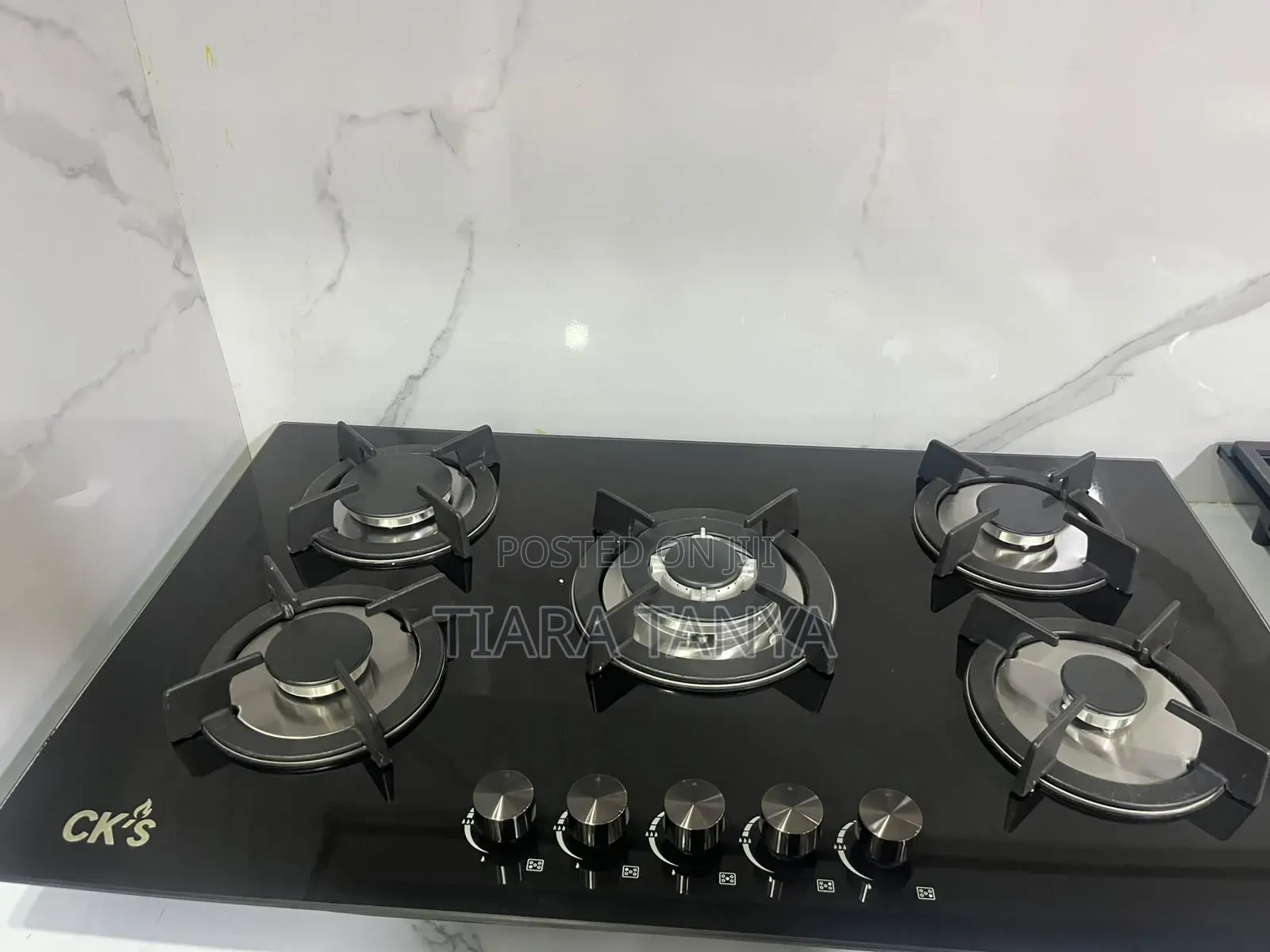 CKS 90cm Gas Hob 5 Gas Glass Hob