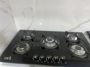 CKS 90cm Gas Hob 5 Gas Glass Hob
