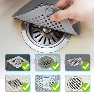 Silicone Sink Strainer Hair Catcher Drain Cover