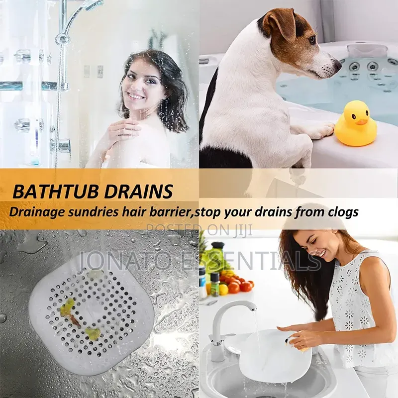 Silicone Sink Strainer Hair Catcher Drain Cover