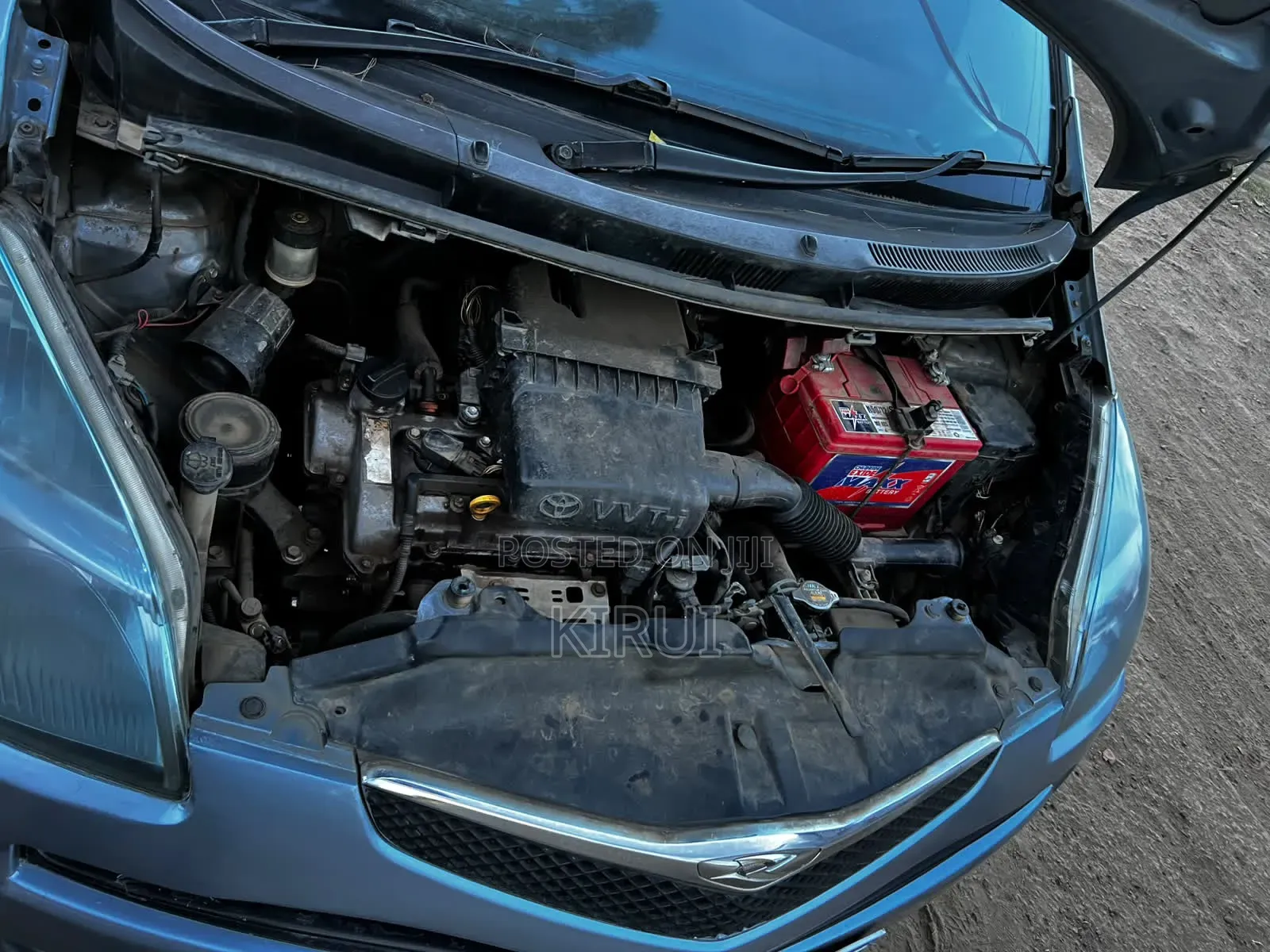 Toyota Ractis 2008 Blue