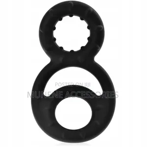 Penis and Delay Ejaculation Testicle Cock Ring, Elastic, 2.5 Cm