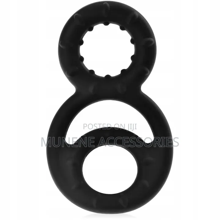 Penis and Delay Ejaculation Testicle Cock Ring, Elastic, 2.5 Cm