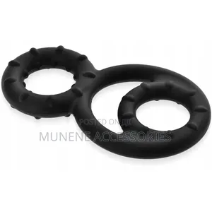 Penis and Delay Ejaculation Testicle Cock Ring, Elastic, 2.5 Cm
