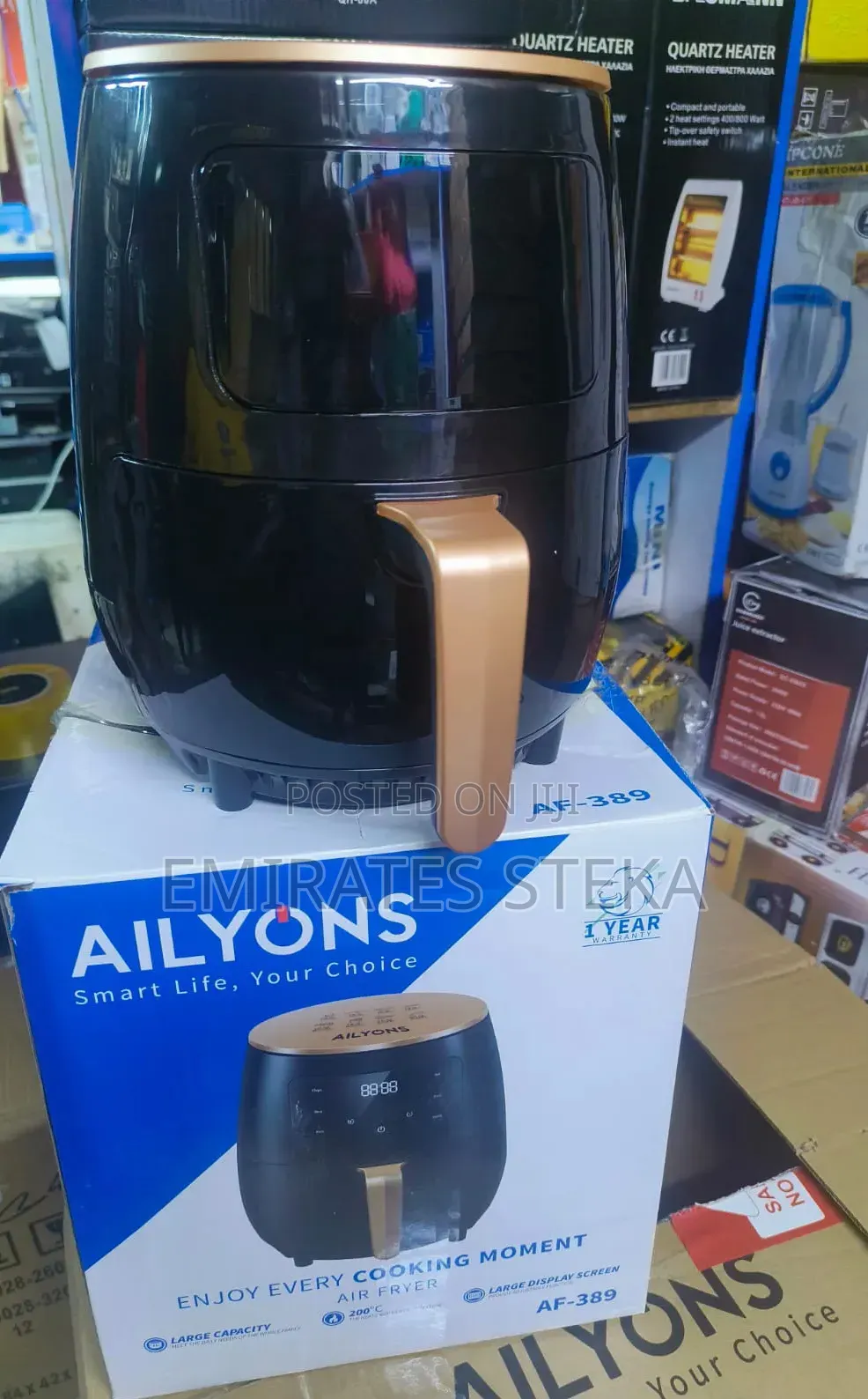 AILYONS Digital Oil-Free Air Fryer Health Cooker With Touch Screen