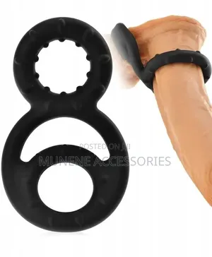 Penis and Delay Ejaculation Testicle Cock Ring, Elastic, 2.5 Cm