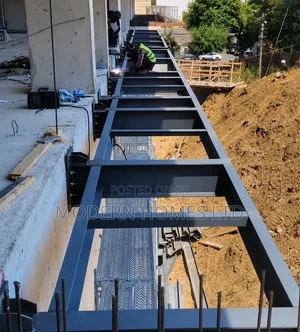 Steel Cantilever Fabrication Installation Service in Nairobi, Kenya