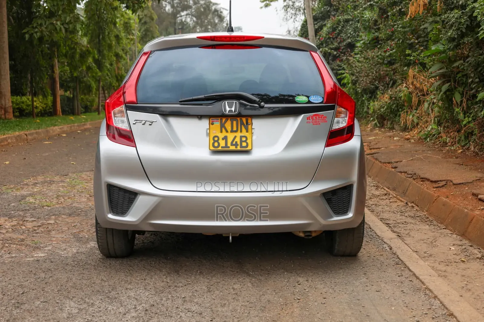 Honda Fit 2016 Silver