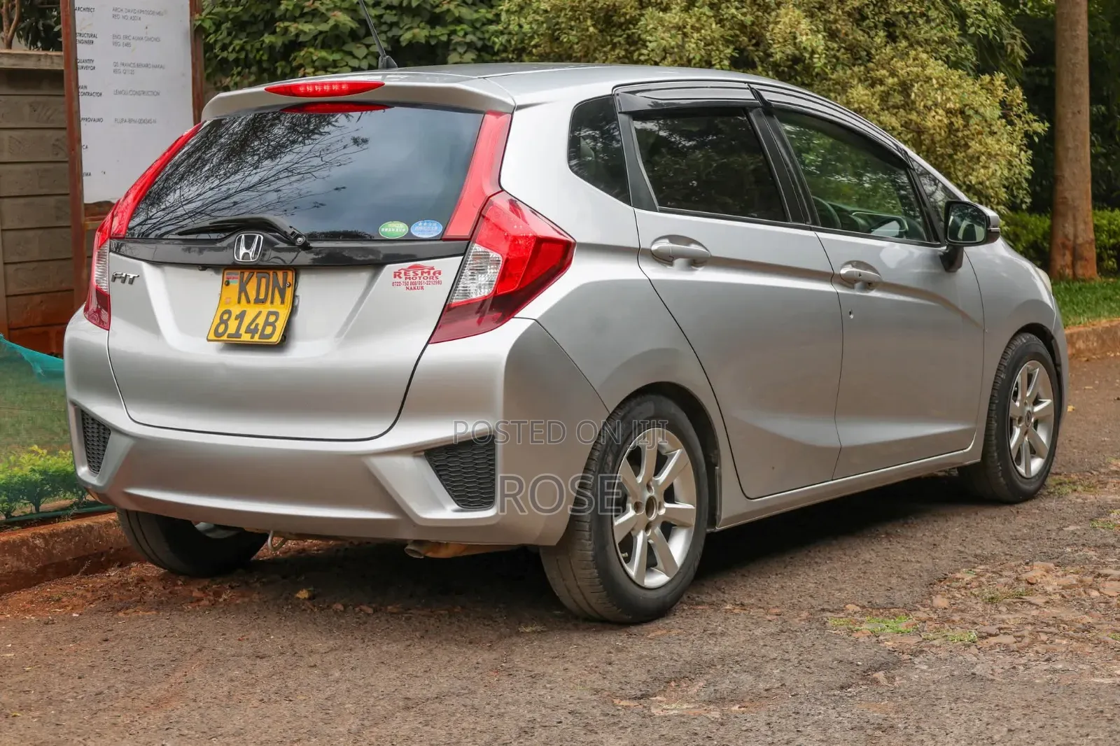 Honda Fit 2016 Silver
