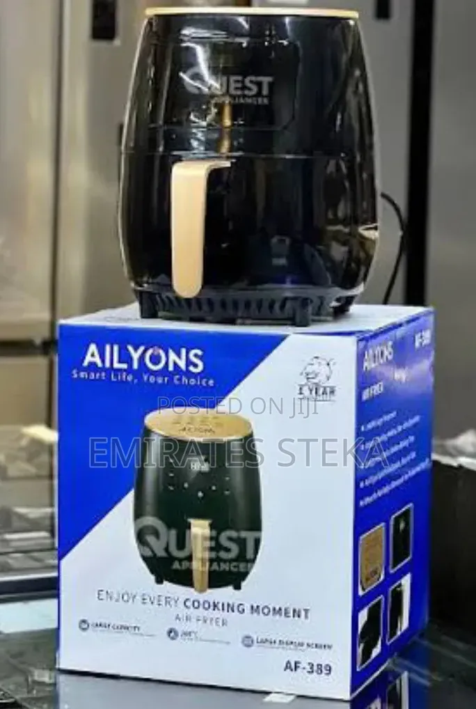 AILYONS 5L Digital Oil-Free Air Fryer Health Cooker