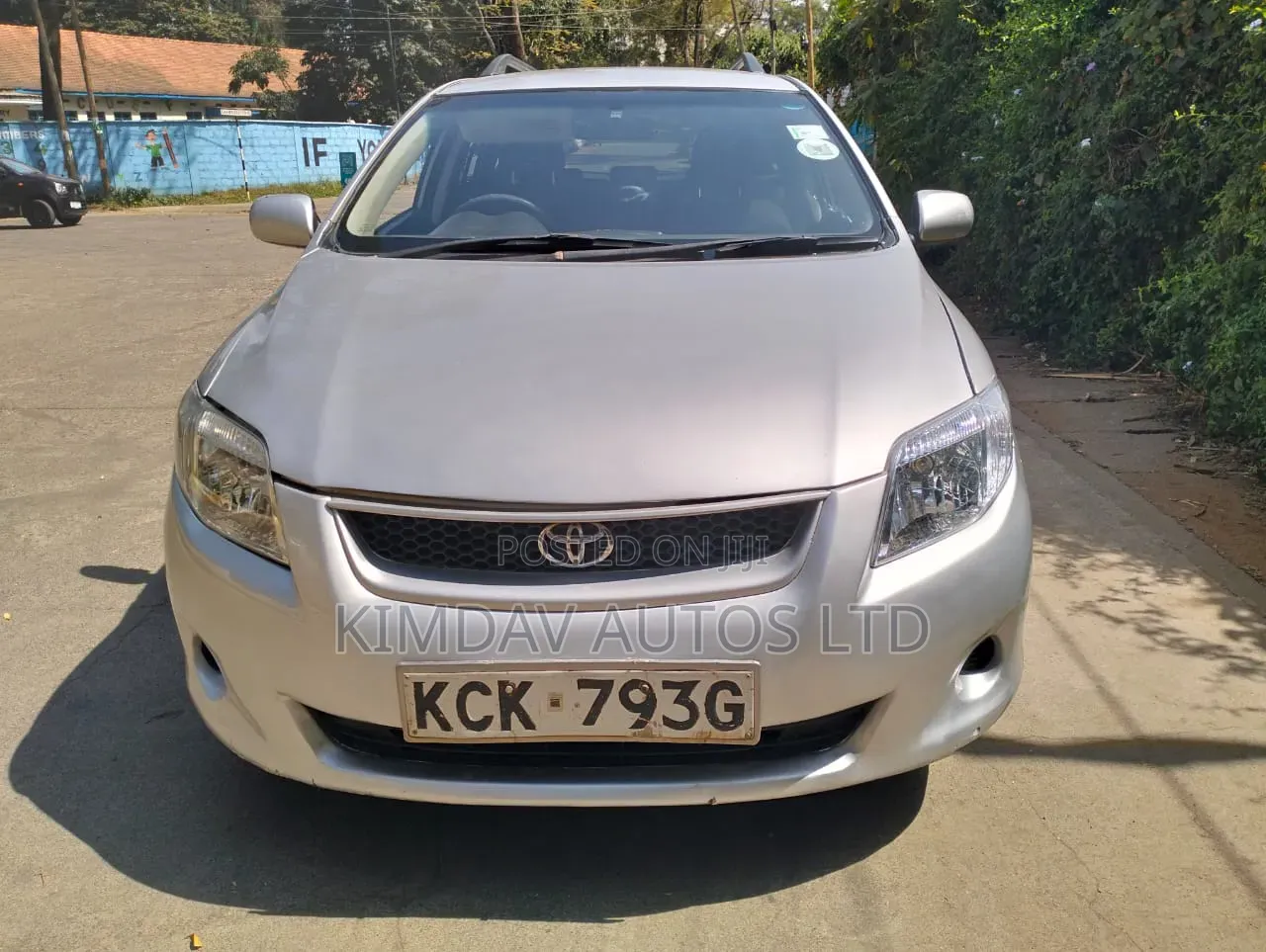 Toyota Corolla Fielder 2009 Silver