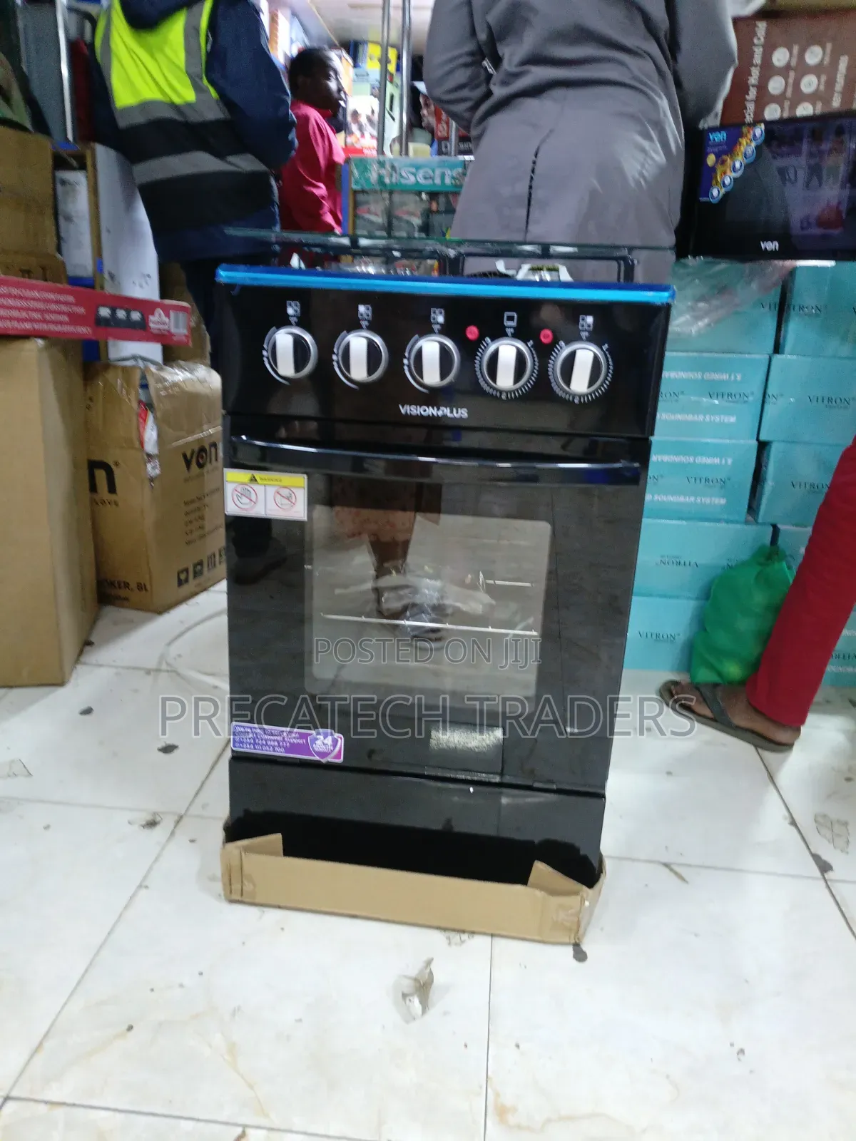 Vision Plus 3+1 Cooker 50x55 – Stylish Reliable