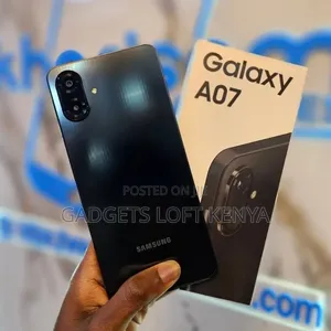 New Samsung Galaxy A07 128 GB Black