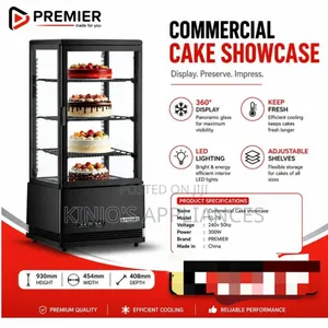 Premier Commercial Cake Showcase