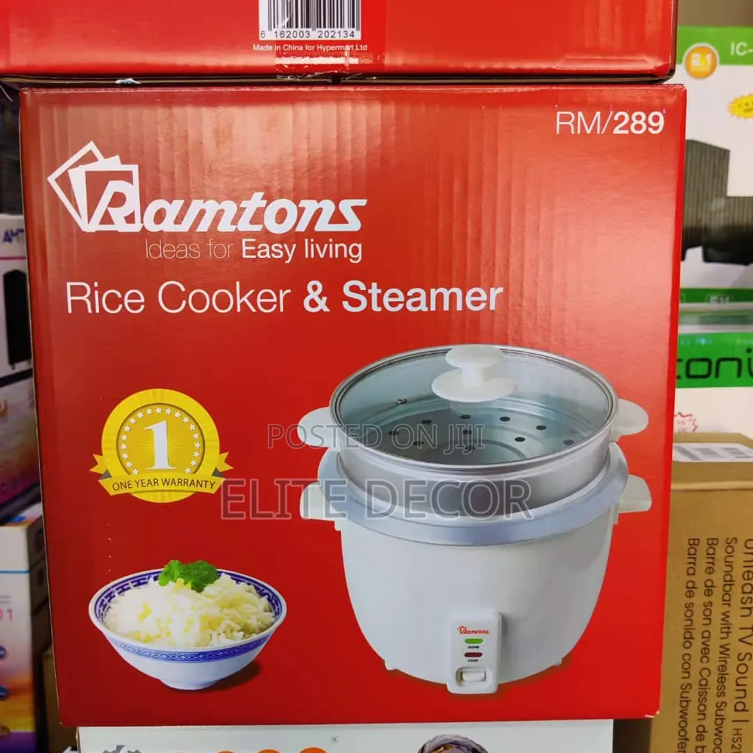 Ramtons RM/289 Rice Cooker Steamer – 1.8L