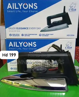 Ailyons HD-199A Is a 1000W Electric Dry Iron