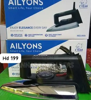 Ailyons HD-199A Is a 1000W Electric Dry Iron