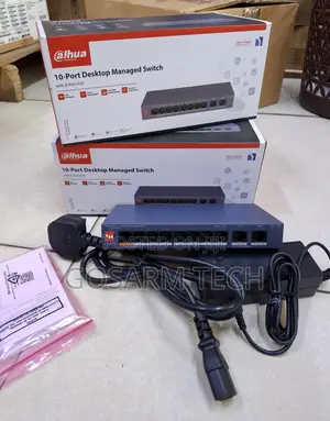Dahua DH-CS4010-8ET2GT-60 10-Port Managed PoE Switch