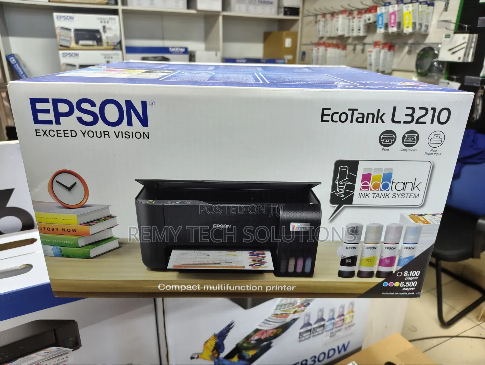 Epson Ecotank L3210 Color All in One Printer