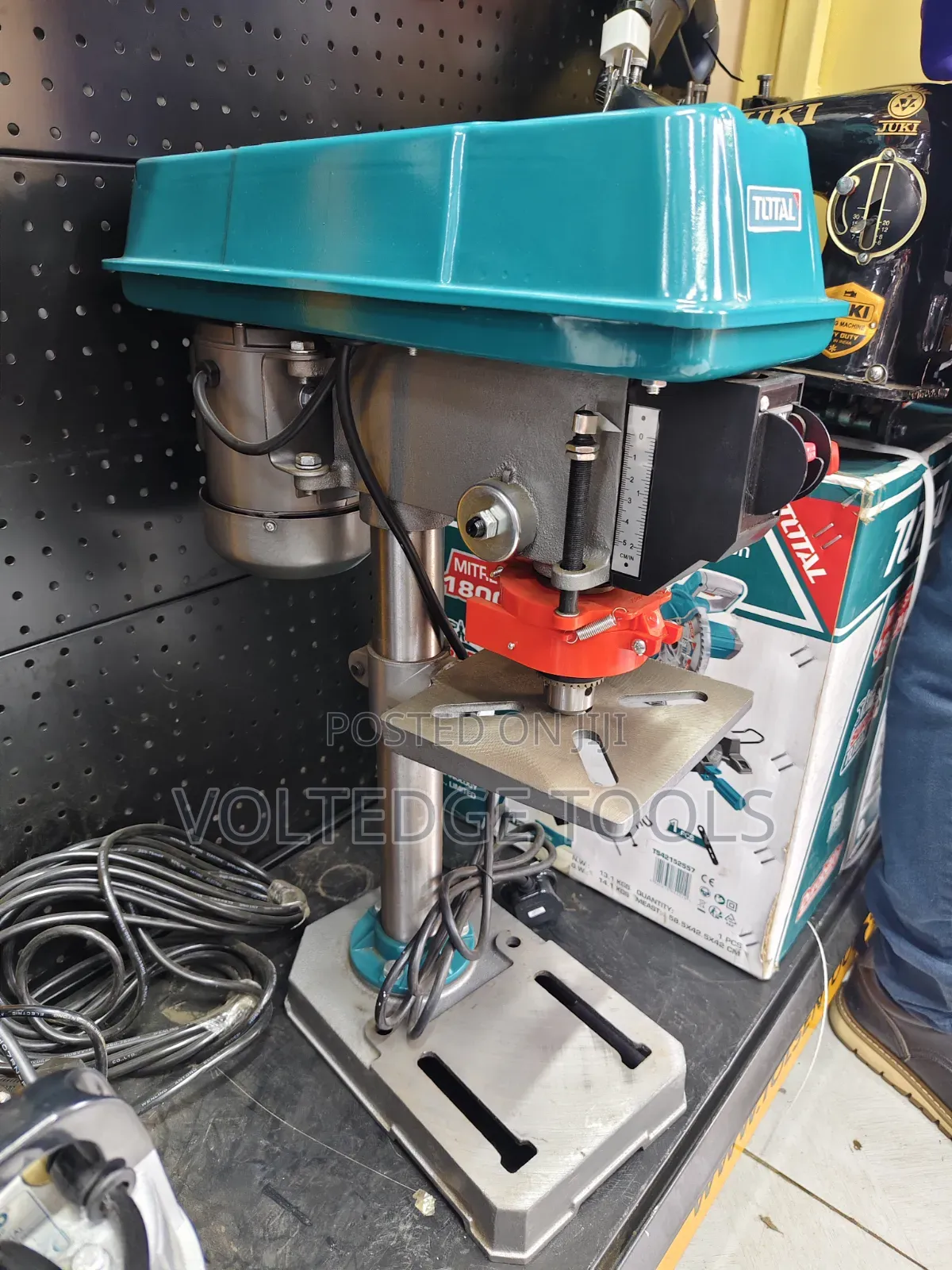 TOTAL 13mm Bench Drill Press Machine (350W)
