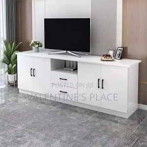 Extra-Long Modern 6ftTV Stand / Media Console With Cabinets Drawers