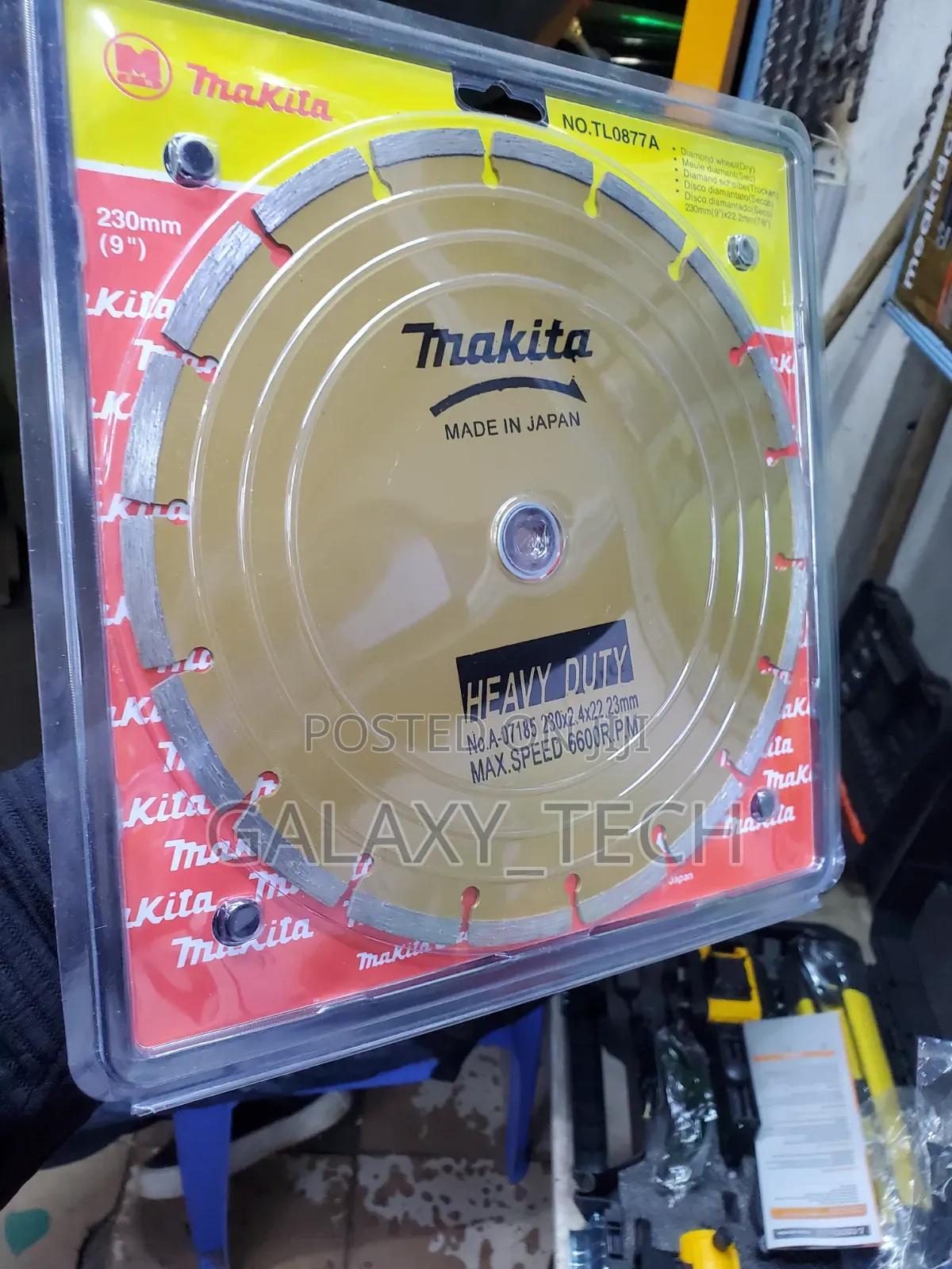Makita Diamond Cutting Disc 9"