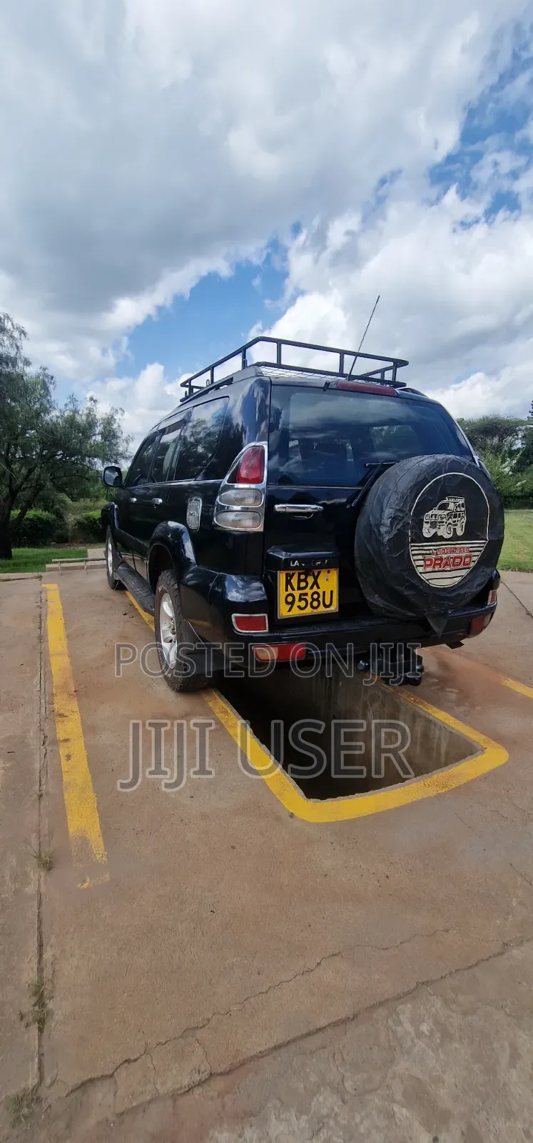 Toyota Land Cruiser Prado 2005 Black