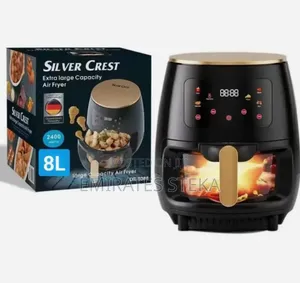 Glass Oven 8ltrs Silver Crest Air Fryer