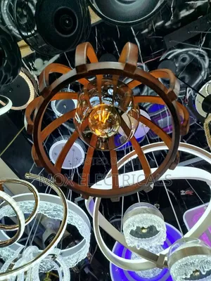 Vintage Wooden Cage Pendant Light
