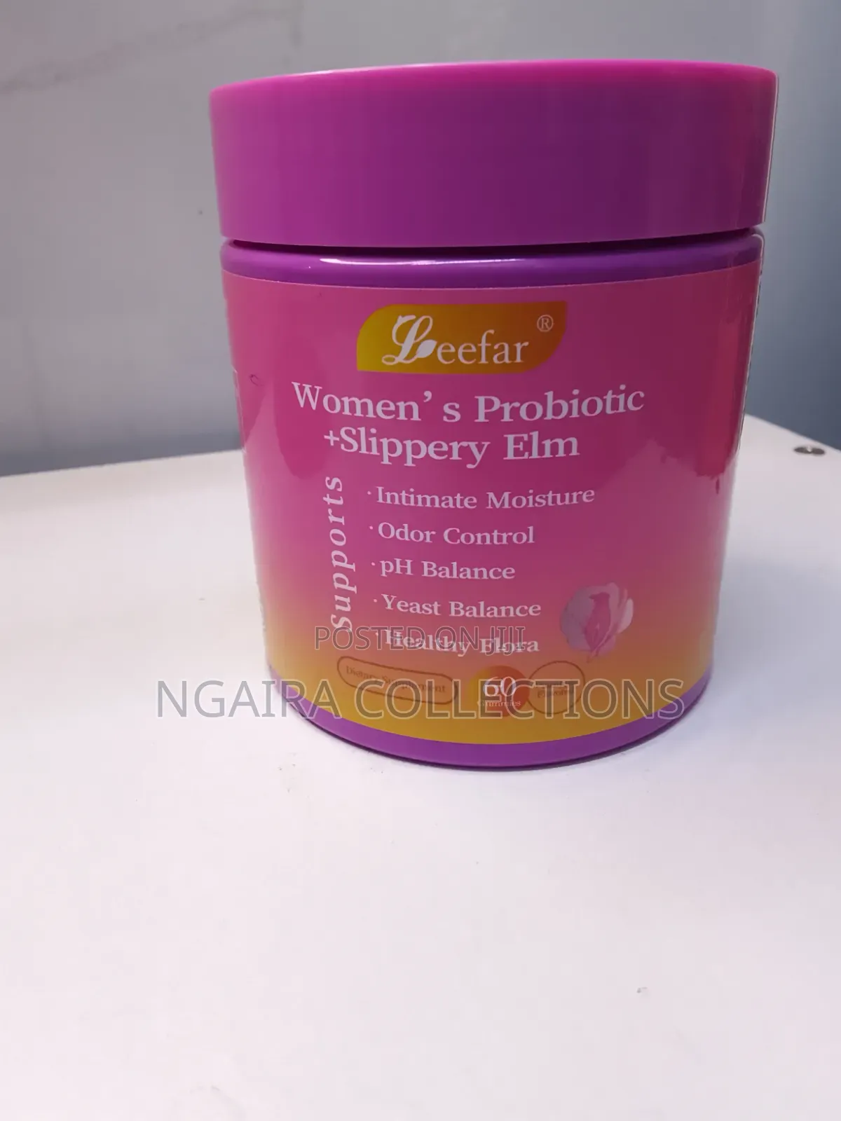 Women's Probiotic +Slippery Elm 60 Gummies