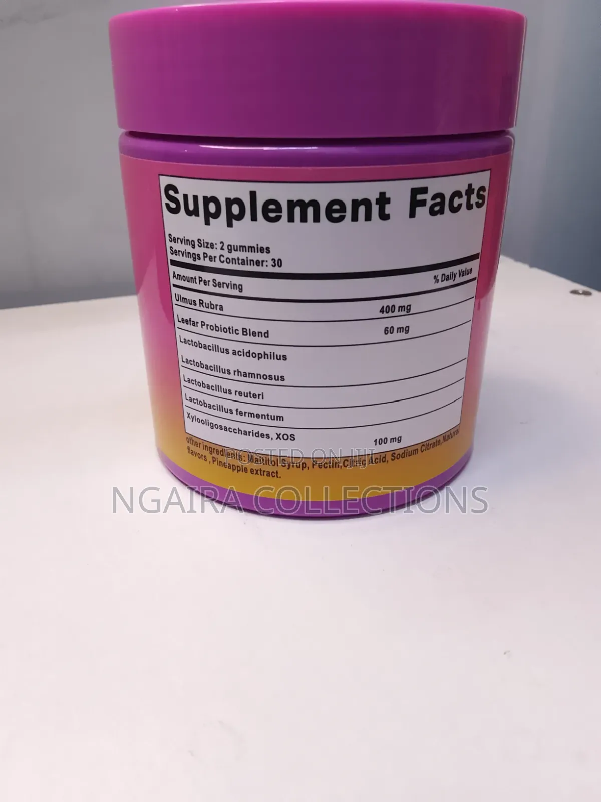 Women's Probiotic +Slippery Elm 60 Gummies