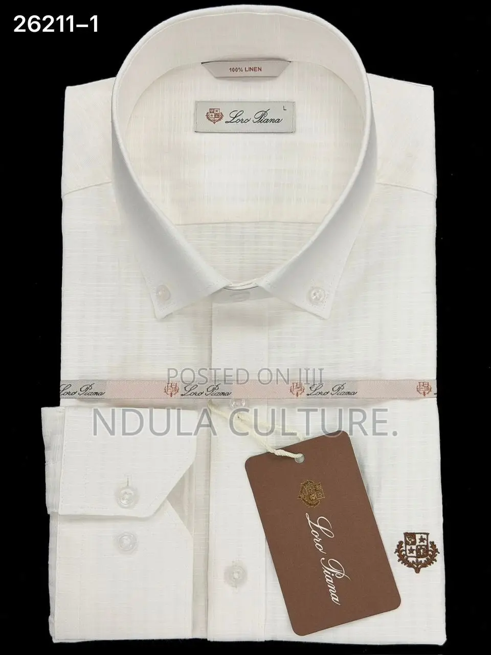 Loro Piana Linen Official Shirts