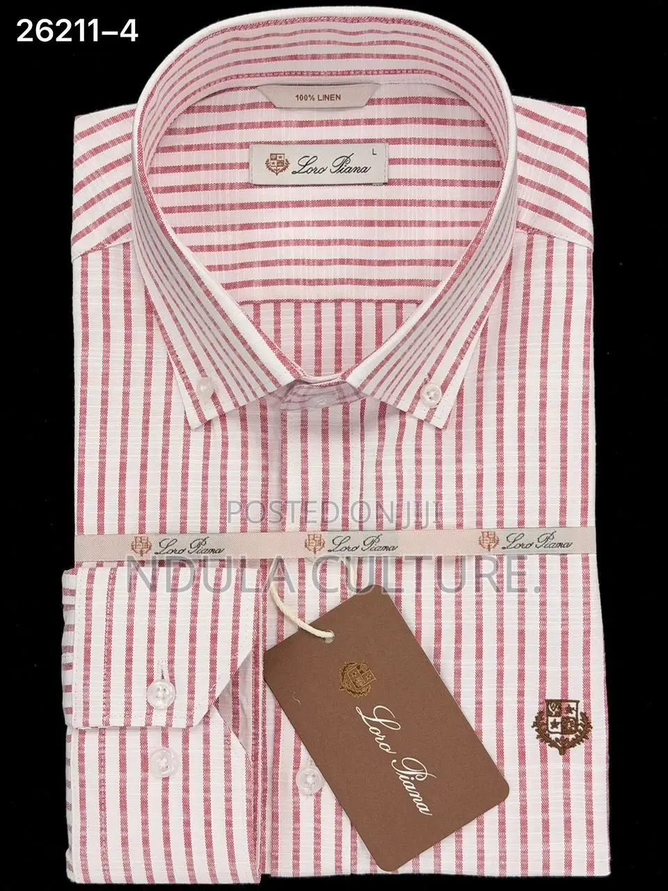 Loro Piana Linen Official Shirts