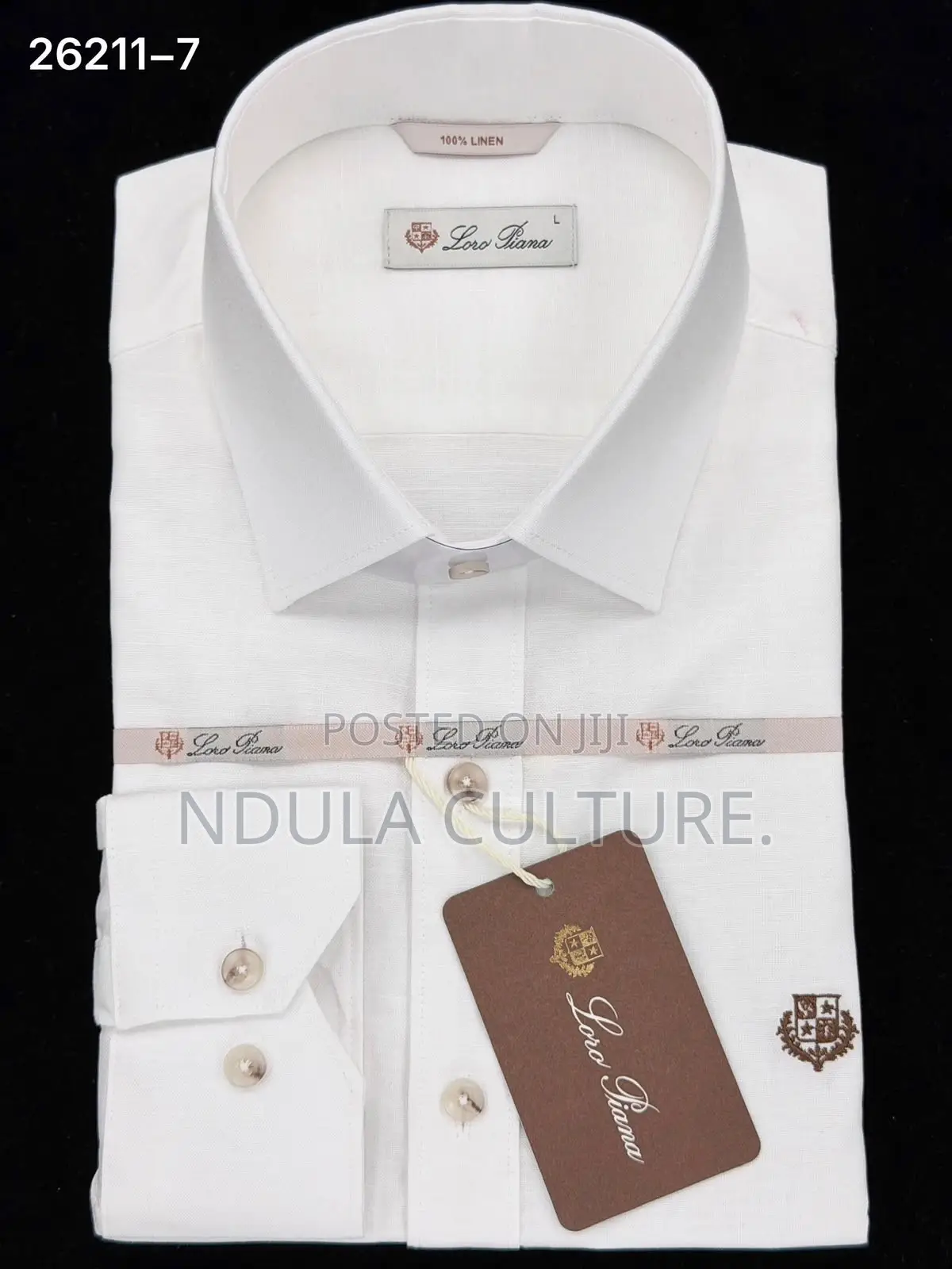 Loro Piana Linen Official Shirts
