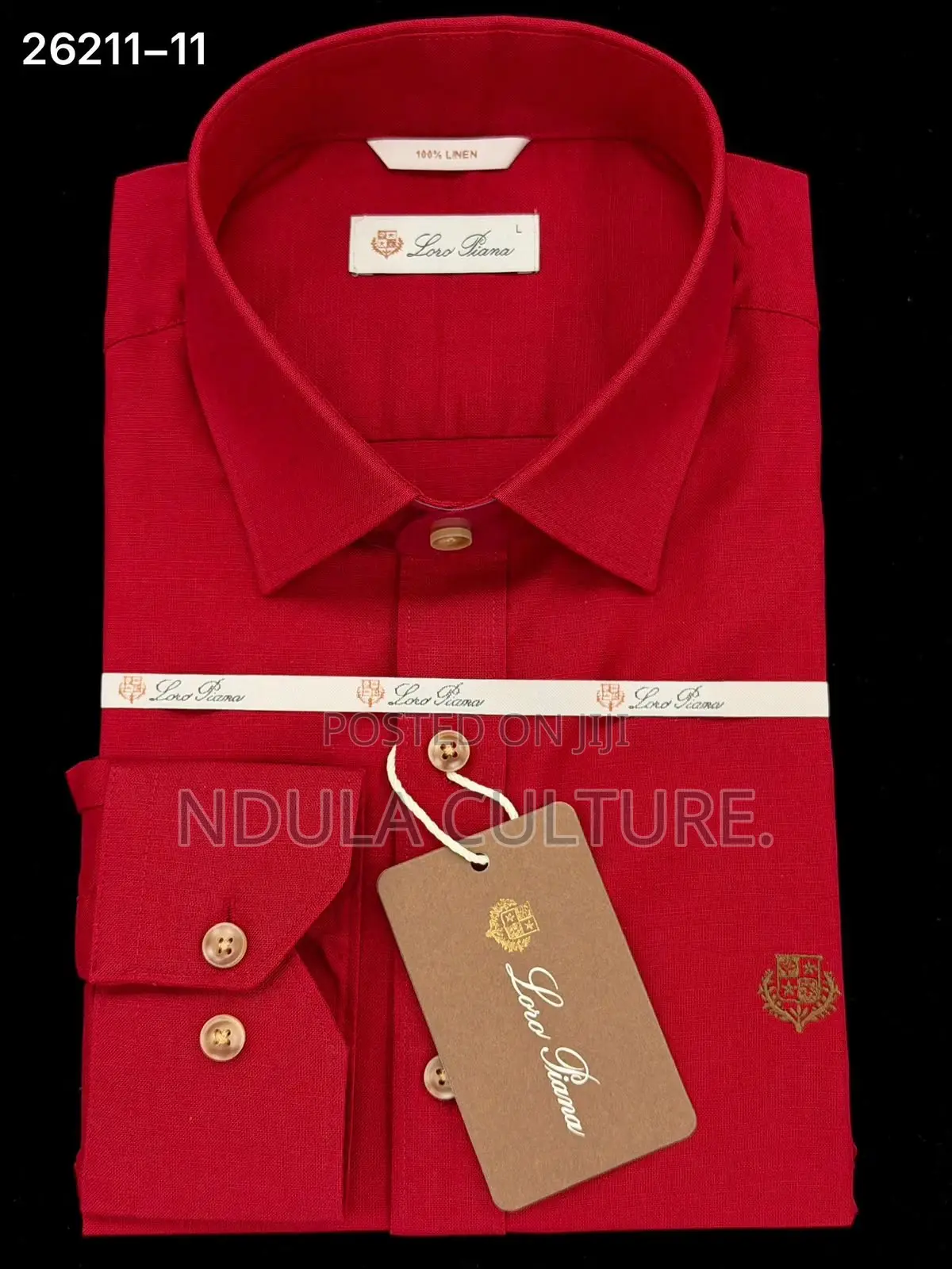 Loro Piana Linen Official Shirts