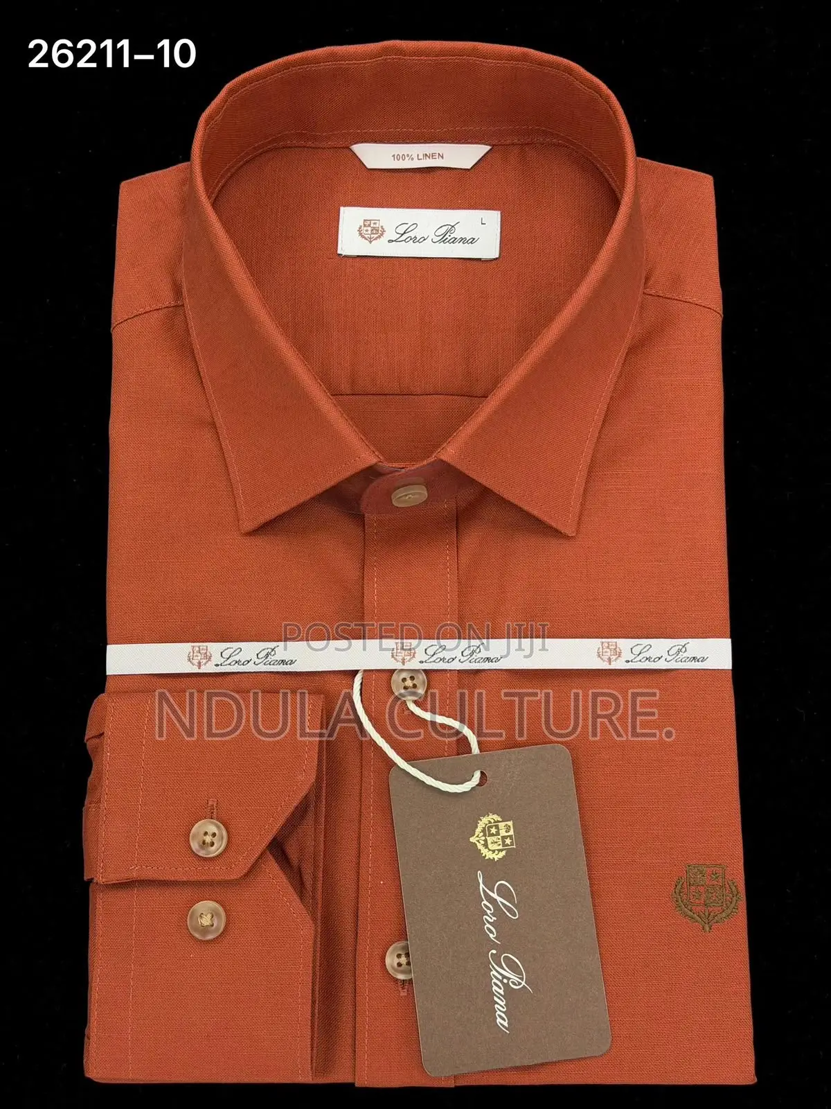 Loro Piana Linen Official Shirts